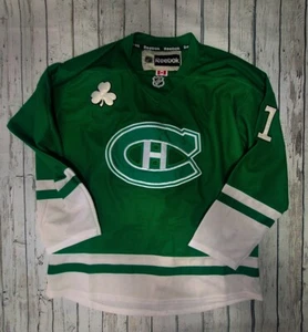 Price Jersey Montreal Canadians Reebok Size 48 CCM XL St Patricks Day - Picture 1 of 8