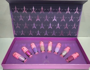 Jeffree Star Queen Bitch Mini Velour Liquid Lipstick 8 Piece Box Set NEW - Picture 1 of 6