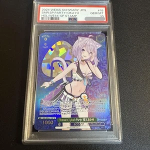 2024 Weiss Schwarz Nekomata Okayu Hololive Sp #15 Psa 10 Hol/WE44 Rare - Picture 1 of 2