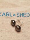 Pearl x Shed 925 Sterling Silver Freshwater Pearl earrings 49