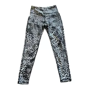 Pantaloni attivi Y2K Mcbling Betsey Johnson stampa animalier donna XS - Foto 1 di 4