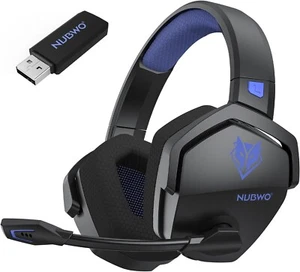 Dual Wireless Gaming Headset with Microphone for PS5, PS4, PC, Mobile, Switch US - Picture 1 of 8