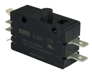 SUNS S-20E Pin Plunger Snap Action 25A Micro Switch ADPFF3P04AC - Picture 1 of 1