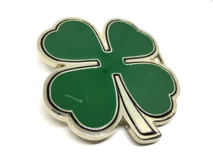 Authentische Kleeblatt Gürtelschnalle - perfekt für St. Patrick's Day Feiern - Bild 1 von 10