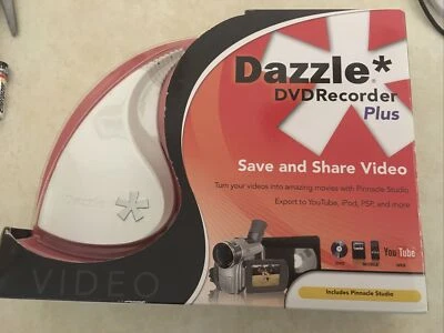Dazzle DVD Recorder Plus Video Movies Pinnacle Studio 12 Video Capture New - Image 1 of 4