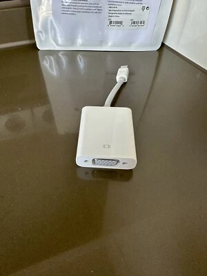 APPLE MINI DISPLAYPORT to VGA Adapter (MB572Z/A) weiß - Bild 1 von 2