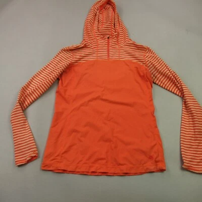 Mountain Hardwear Sweater Womens Medium Long Sleeve Hooded Pullover 1/4 Zip - Image 1 of 4