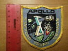 Vintage Embroidered Space Patch-APOLLO 10/STAFFORD, YOUNG & CERNAN-Excellent