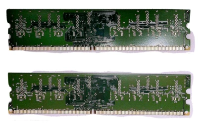 2x SAMSUNG (1GB total) 512MB 1Rx8 PC2 4200U PC MEMORY M378T6553CZ0 - Image 1 of 2