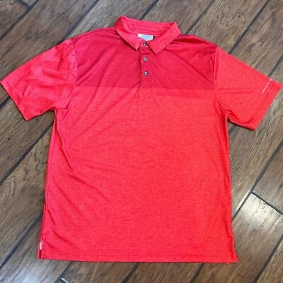 Jack Nicklaus polo shirt men’s Large red StayDri performance golf comfort active - Image 1 of 4