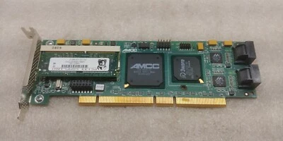 3ware 9500S-4LP SATA Raid Controller Card & HotSwap SATA Cage TW-SS712 LOW PRO!! - Image 1 of 4