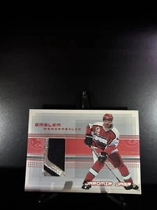 2000-01 ITG Be A Player Memorabilia Emblem All-Star GAME-USED Jaromir Jagr #E-9 - Picture 1 of 2