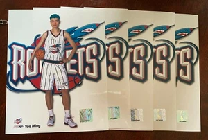 YAO MING Houston Rockets 8X10 Logo Photo  HOUSTON ROCKETS LOT OF 5 - Picture 1 of 1
