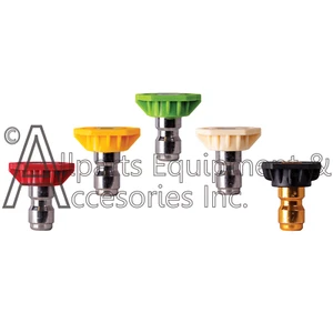7104818 Simpson 5-Piece Nozzle Kit #2.80, includes: 0°, 15°, 25°, 40°, and Soap - Picture 1 of 2