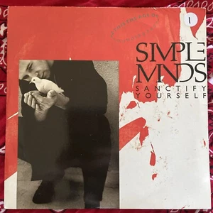 Simple Minds - Sanctify Yourself (7", Single, Mat) - Picture 1 of 3
