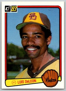 1983 Donruss Luis DeLeon San Diego Padres #296