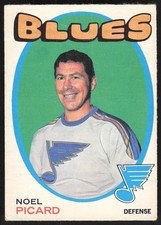 1971-72 O-Pee-Chee OPC Various Conditions Noel Picard St. Louis Blues #224