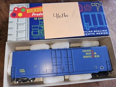 GOLDEN WEST SERVICE FREIGHT CAR, HO GUAGE, ROUNDHOUSE BUILT KIT - REDUCED!! - Image 1 of 4