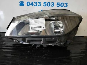 MERCEDES A CLASS LEFT HEADLAMP W176, W/ HALOGEN TYPE, 09/12-03/18 12 13 14 15 16 - Picture 1 of 12