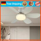 neu 2 In 1 Electric Ceiling Fan 6 Blades 3 Gear Adjustable Timing for Garage Off