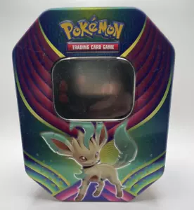 EMPTY Pokemon Tin Container Leafeon - Picture 1 of 5