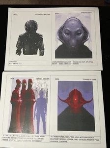 Arte conceptual de accesorios de película Star Wars The Force Awakens arte de producción impresión USADA R1 - Imagen 1 de 3