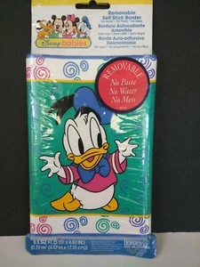 Disney Babies Self Stick Border Wall Paper Removable 5 yds  4.57m  NWT  15 feet - Picture 1 of 5