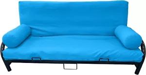 Futon Matratzenbezüge in voller Größe, Bolzen, Bett Slipper Türkis - Bild 1 von 1