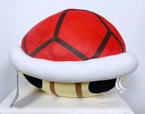 NEW Nintendo Super Mario Kart Red Shell Large Plush Doll 2021 - GENUINE - Picture 1 of 7