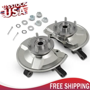 For Dodge Caliber 2007-2012 Front Steering Knuckle & Wheel Hub Bearing Assembly - Picture 1 of 15