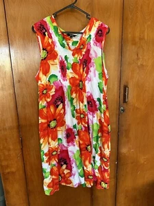 Jendi Ladies Size 16 Floral Dress - Picture 1 of 4