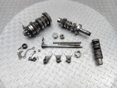 2001 98-06 Suzuki Katana 600 GSX600F Transmission Gearbox Gear Shaft Fork Drum - Image 1 of 4