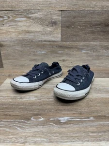 Converse Chuck Taylor Gray Shoreline Slip On Sneaker Women's Size 8 - Picture 1 of 8