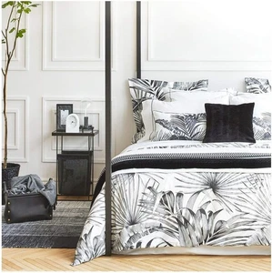 Eikei Modern Vintage Retro Mod Print Bedding Egyptian Cotton Duvet Cover Set ... - Picture 1 of 1