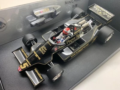 MINICHAMPS LOTUS FORD 79 WORLD CHAMPION 1978 ANDRETTI CUSTOMISED 100 780005 1/18 - Image 1 of 4