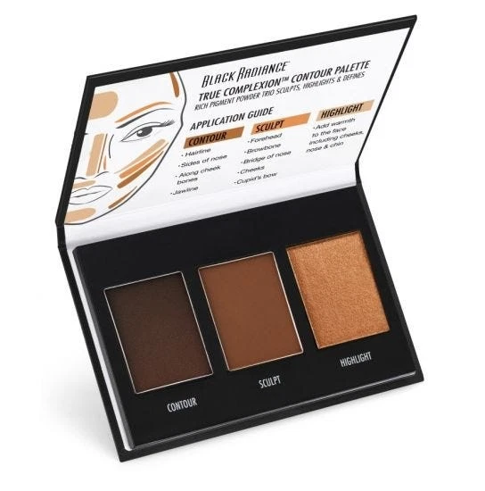 Black Radiance True Complexion Contour Palette - Dark To Deep Foto 1 de 1