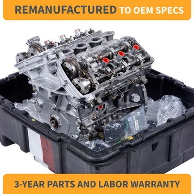 Remanufactured 2011 Ford Explorer 3.5L Engine (W or WO Oil Cooler) VIN 8 - Imagem 1 de 2