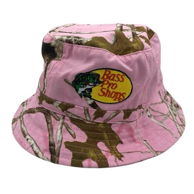 Bass Pro Shops Bucket Hat Toddler Pink Camo One Size - Image 1 of 4