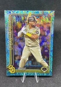 2025 Topps Series 2 #480 Elias Diaz Aqua Sand Glitter - Pittsburgh Pirates - Bild 1 von 2