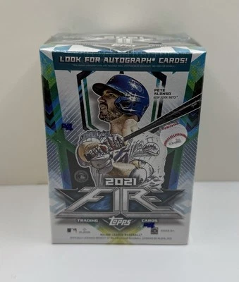 2021 Topps FIRE Baseball EXCLUSIVE Sealed Blaster Box-GOLD MINTED PARALLELS! - Image 1 of 2