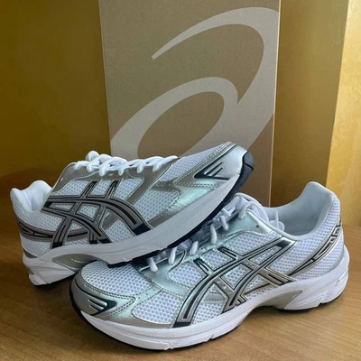 ASICS GEL-1130 White Pure Silver - EU 47, US 12.5, UK 11.5 Deadstock GEL Cushion - Immagine 1 di 4