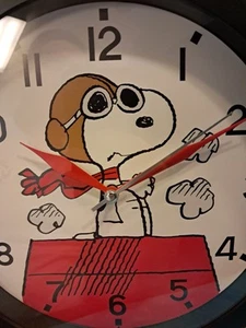 Peanuts Snoopy Flying Ace Wanduhr - Bild 1 von 5