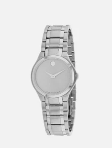Orologio Donna MOVADO Collezione Svizzera Acciaio Inox Quadrante Argento Tono Argento - Foto 1 di 15
