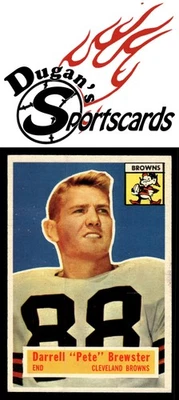 1956 Topps #21 Darrel "Pete" Brewster - Image 1 of 2