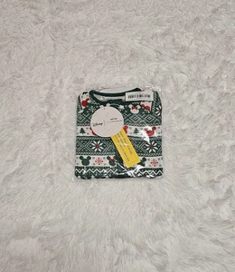 Little Sleepies OG DISNEY MICKEY FAIR ISLE Zippy Pajamas 12-18 Months NIB NEW - Picture 1 of 2