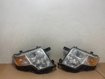 2007 2008 2009 2010 Ford Edge Headlights Left+Right Side Halogen R1621 DW - Image 1 of 4