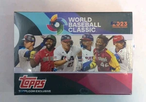 2023 Topps World Baseball Classic Factory Sealed Box 1 Autograph or Relic  - Picture 1 of 2