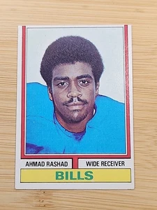Topps Ahmad Rashad #105 RC C1 1974 - Imagen 1 de 2