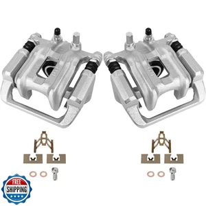 SCITOO 19B6886 19B6887 Rear Left and Right Disc Brake Calipers Assembly w/Bra - Picture 1 of 5