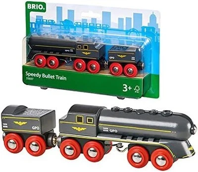 Brio Speedy Bullet Train Toy for Kids - Aged 3 Years and Up - Image 1 of 3